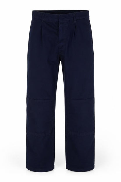 Mens UK Size 30 Trojan Regular Fit Cargo Blue Trousers