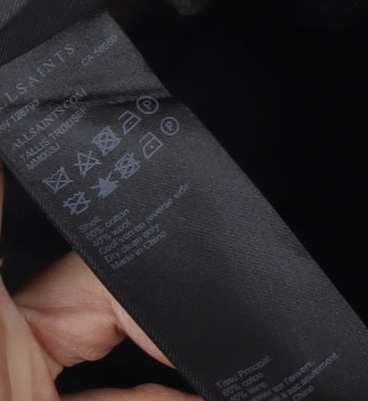 AllSaints Men’s Green Chino Trousers Slim Fit Size 30