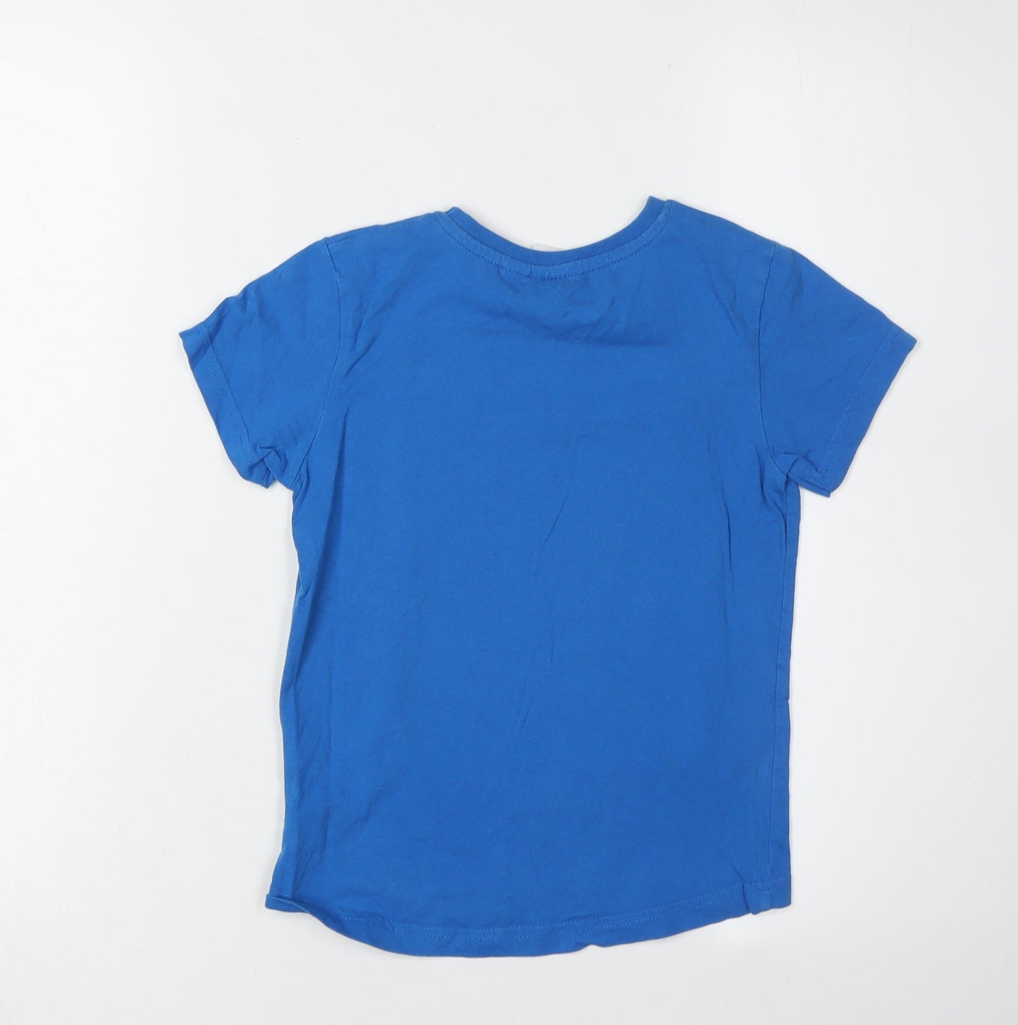 Marvel Boys Blue T-Shirt 5-6 Years Graphic Print Superhero