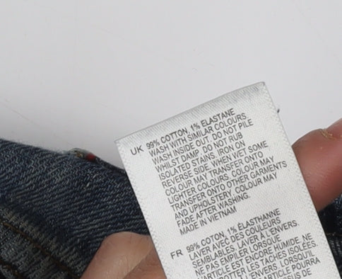 White Stuff Men's Blue Straight Jeans, Size 34