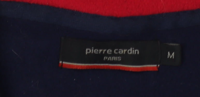 Mens UK Size M Pierre Cardin Multicoloured 1/2 Zip Sweatshirt