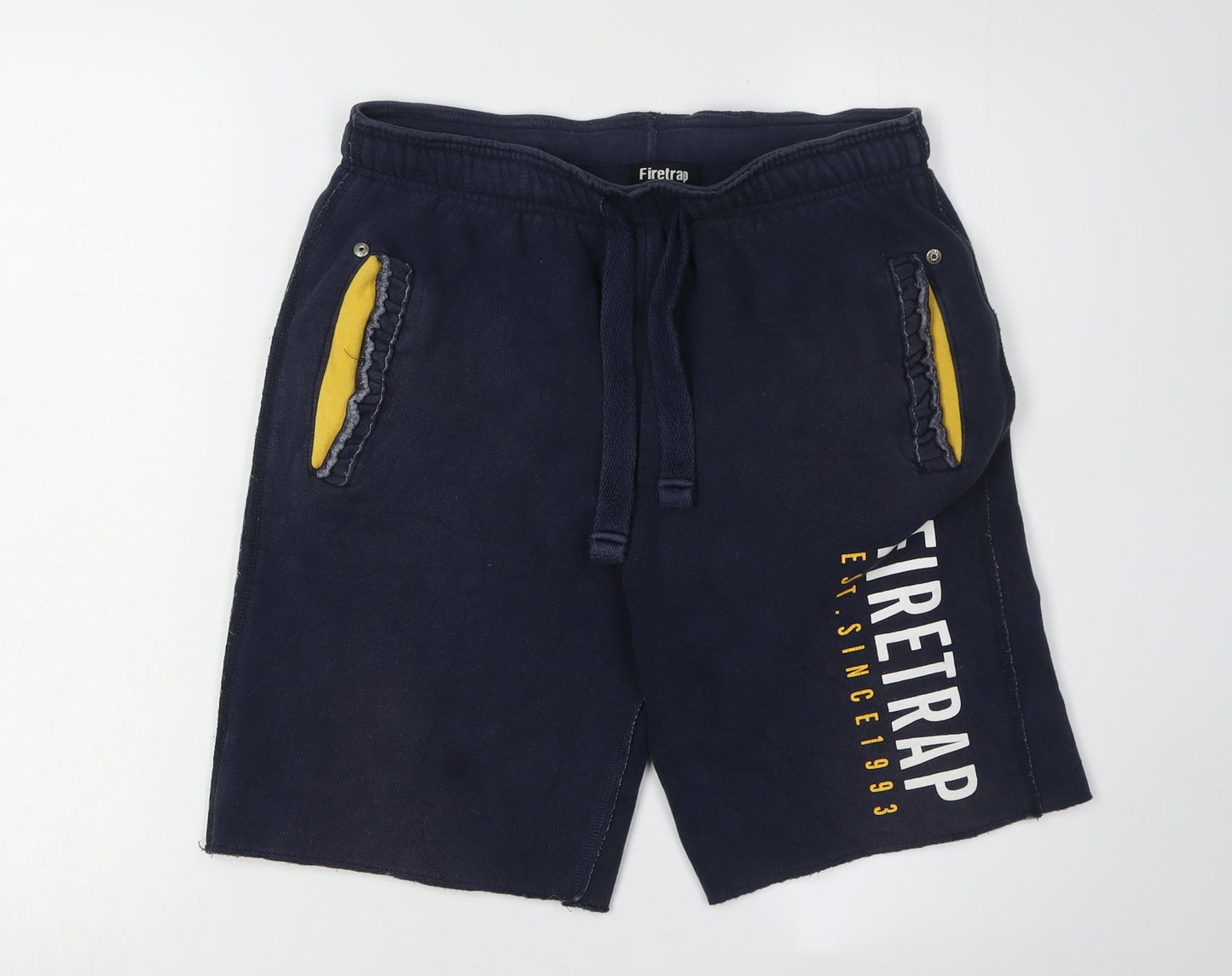 Firetrap Men's Blue Sweat Shorts M - Casual Comfort