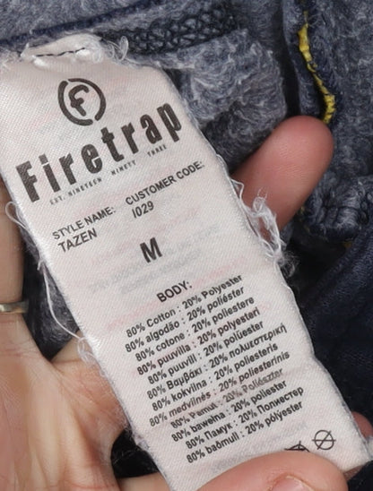 Firetrap Men's Blue Sweat Shorts M - Casual Comfort