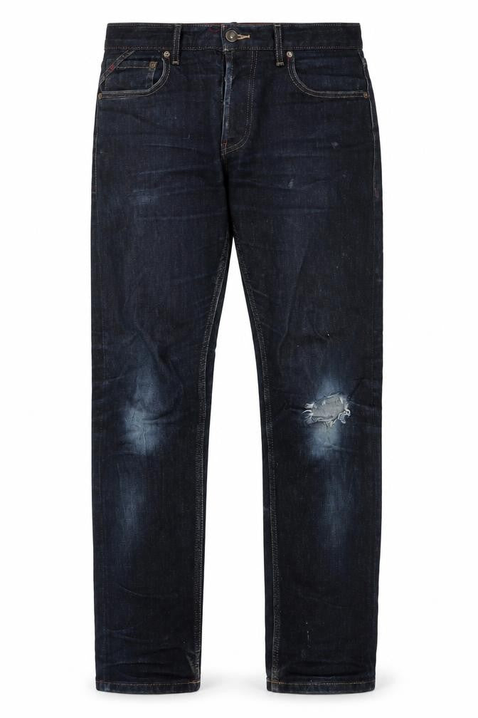 Mens UK Size 32R White Stuff Regular Fit Straight Blue Jeans
