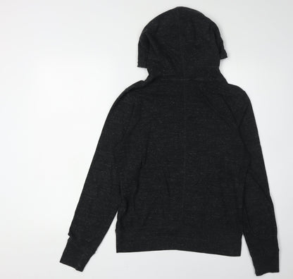 Nike Women's Black Pullover Hoodie M Lightweight Activewear