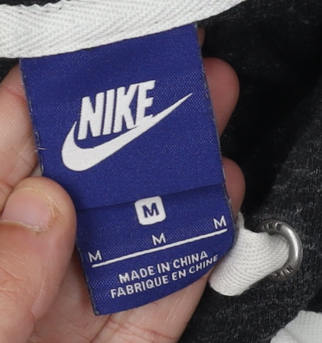 Nike Women's Black Pullover Hoodie M Lightweight Activewear