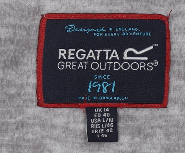 Womens UK Size 14 Regatta Great Outdoors Grey Pullover Sweatshirt