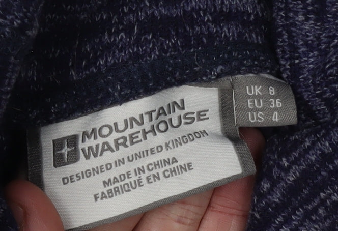 Womens UK Size 8 Mountain Warehouse Blue  Sweatshirt
