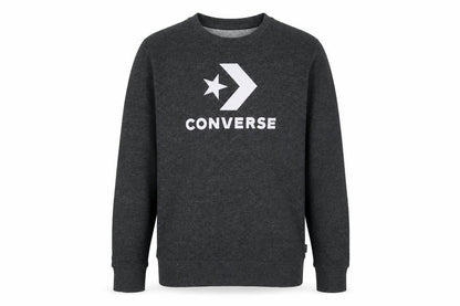 Front view of Converse boys’ xl grey pullover sweatshirt
