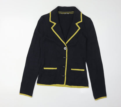 Womens UK Size 8 Laura Ashley Regular Black Blazer
