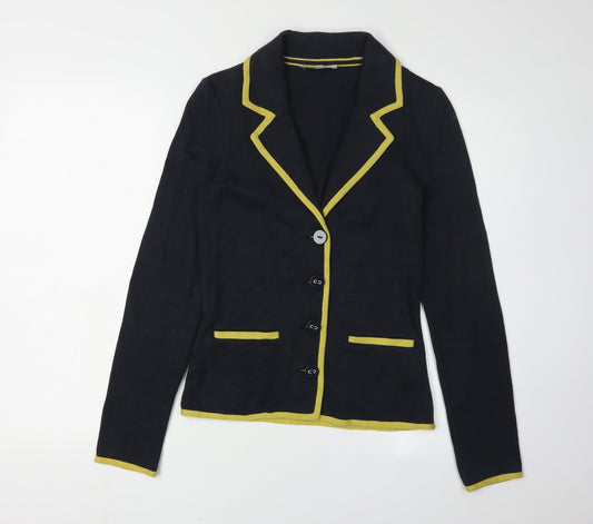 Womens UK Size 8 Laura Ashley Regular Black Blazer