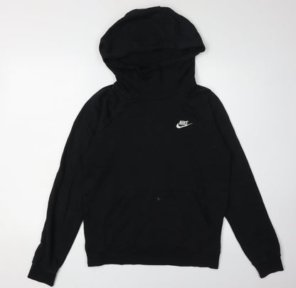 Nike Unisex Black Pullover Hoodie, Size S