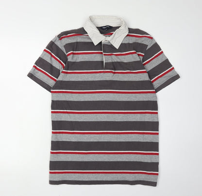 Peter Storm Men's Multicoloured Striped Polo M