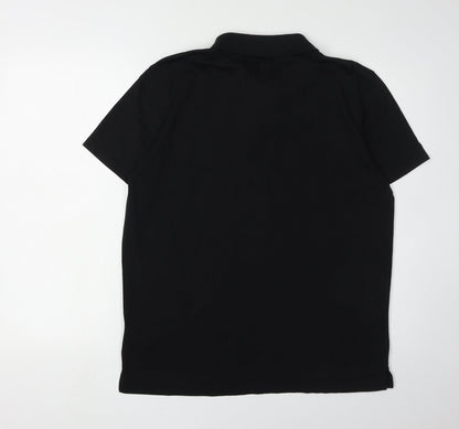 Mountain Warehouse Men's Black Polo M Quick Dry Active