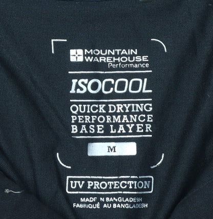 Mountain Warehouse Men's Black Polo M Quick Dry Active