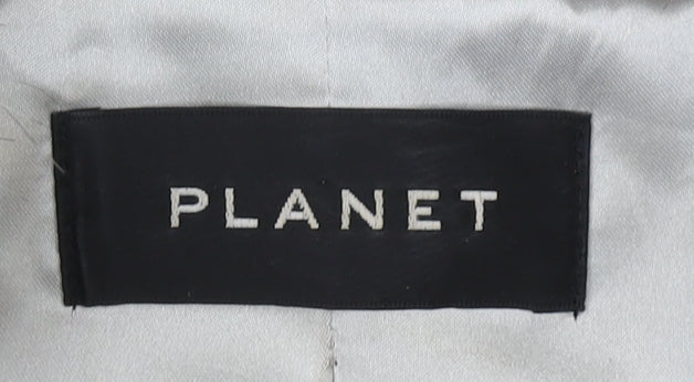 Womens UK Size 14 Planet Grey Basic Jacket
