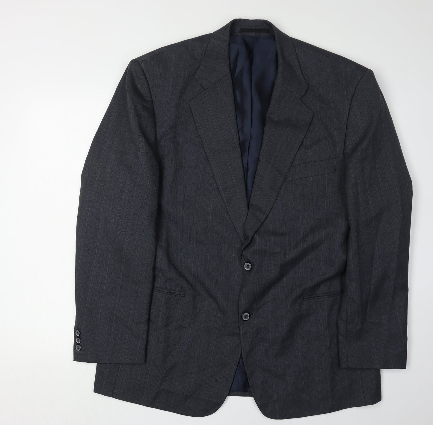Mens UK Size 42 C&A Regular Black Suit Jacket