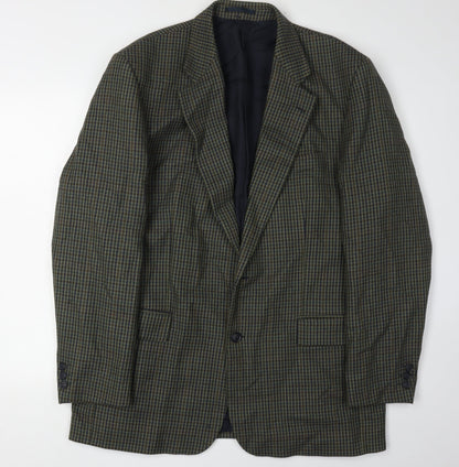 Mens UK Size 42 Horne Brothers Regular Green Suit Jacket