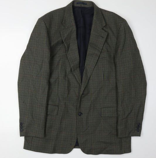 Mens UK Size 42 Horne Brothers Regular Green Suit Jacket