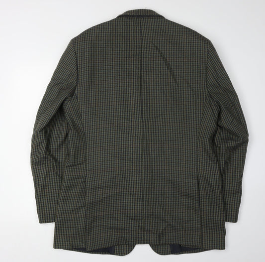 Mens UK Size 42 Horne Brothers Regular Green Suit Jacket