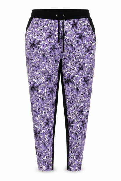 Womens UK Size 14 Oasis Relaxed Fit Jogger Multicoloured Trousers