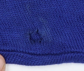Womens UK Size L Oasis Blue Wrap Jumper