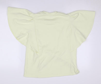 Womens UK Size M Ted Baker Ivory Basic Blouse