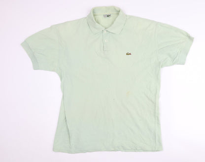Lacoste Men's Green Polo Shirt XL - Classic Style