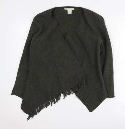 Sarah Spencer Women's Brown Wrap Jumper L
