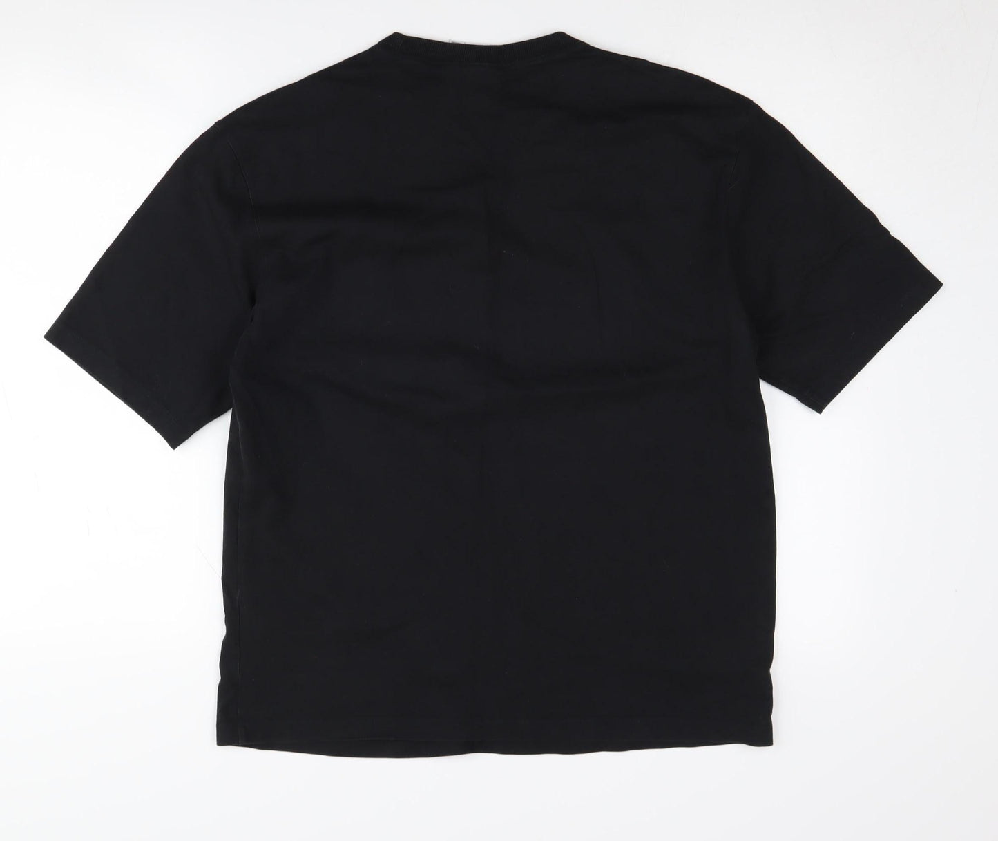 Unisex Adults UK Size 10 adidas Black Basic T-Shirt
