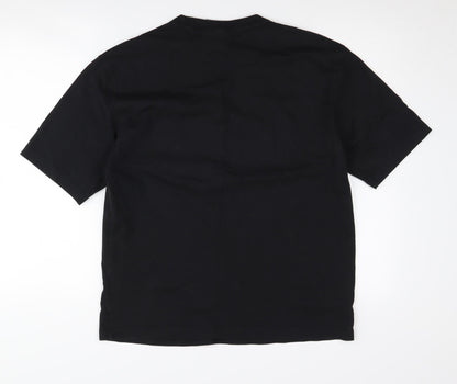 Unisex Adults UK Size 10 adidas Black Basic T-Shirt