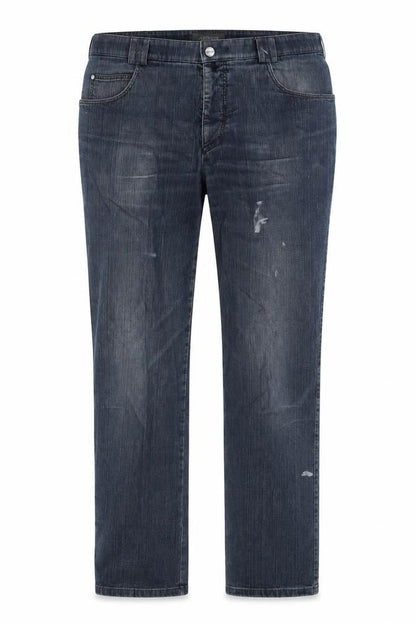 Mens UK Size 36 Meyer Regular Fit Straight Blue Jeans