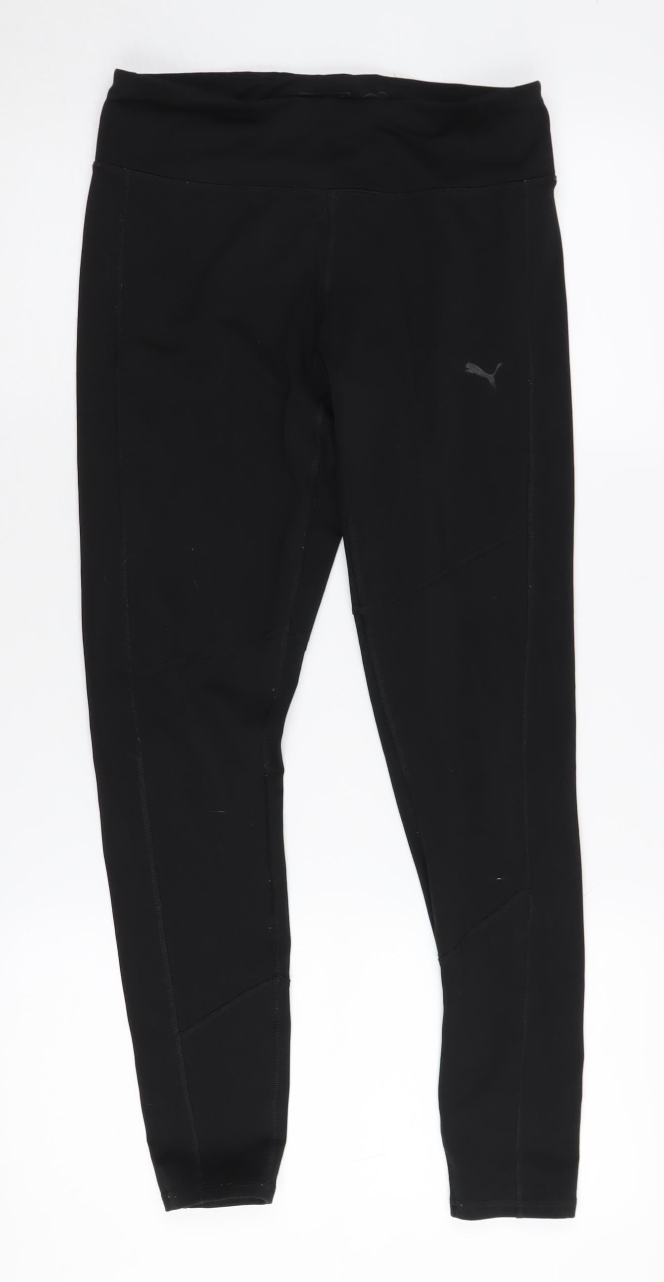 Puma Women's Black Active Leggings Size 12