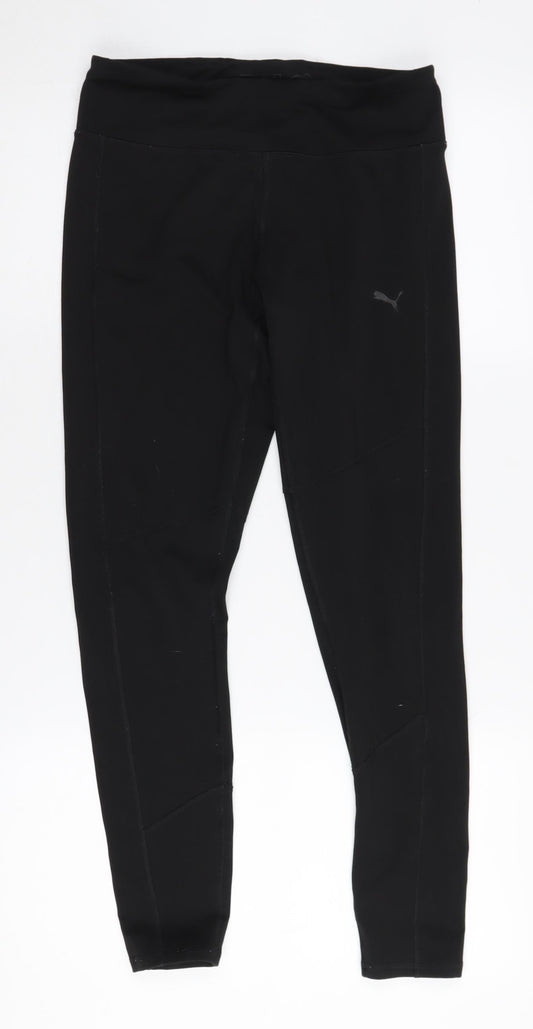 Puma Women's Black Active Leggings Size 12