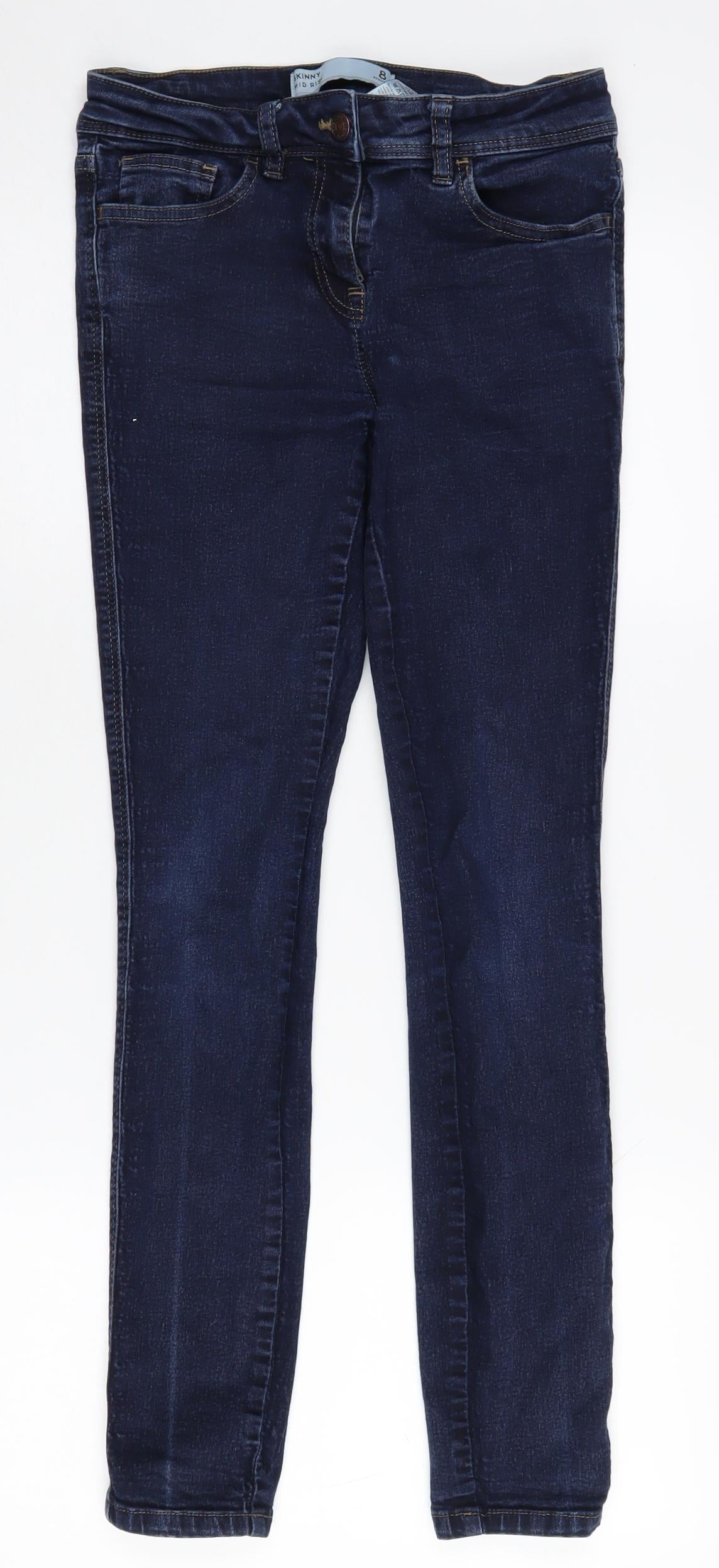 Next Women's Blue Skinny Jeans Size 8
