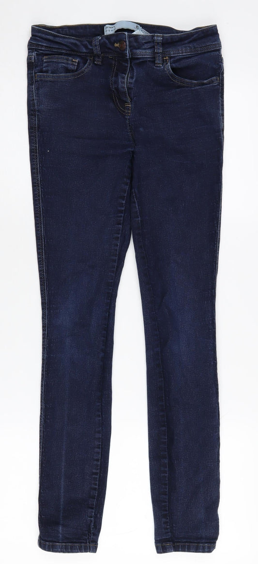Next Women's Blue Skinny Jeans Size 8