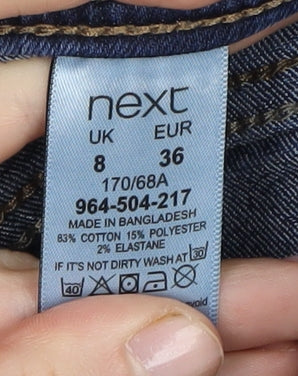 Next Women's Blue Skinny Jeans Size 8