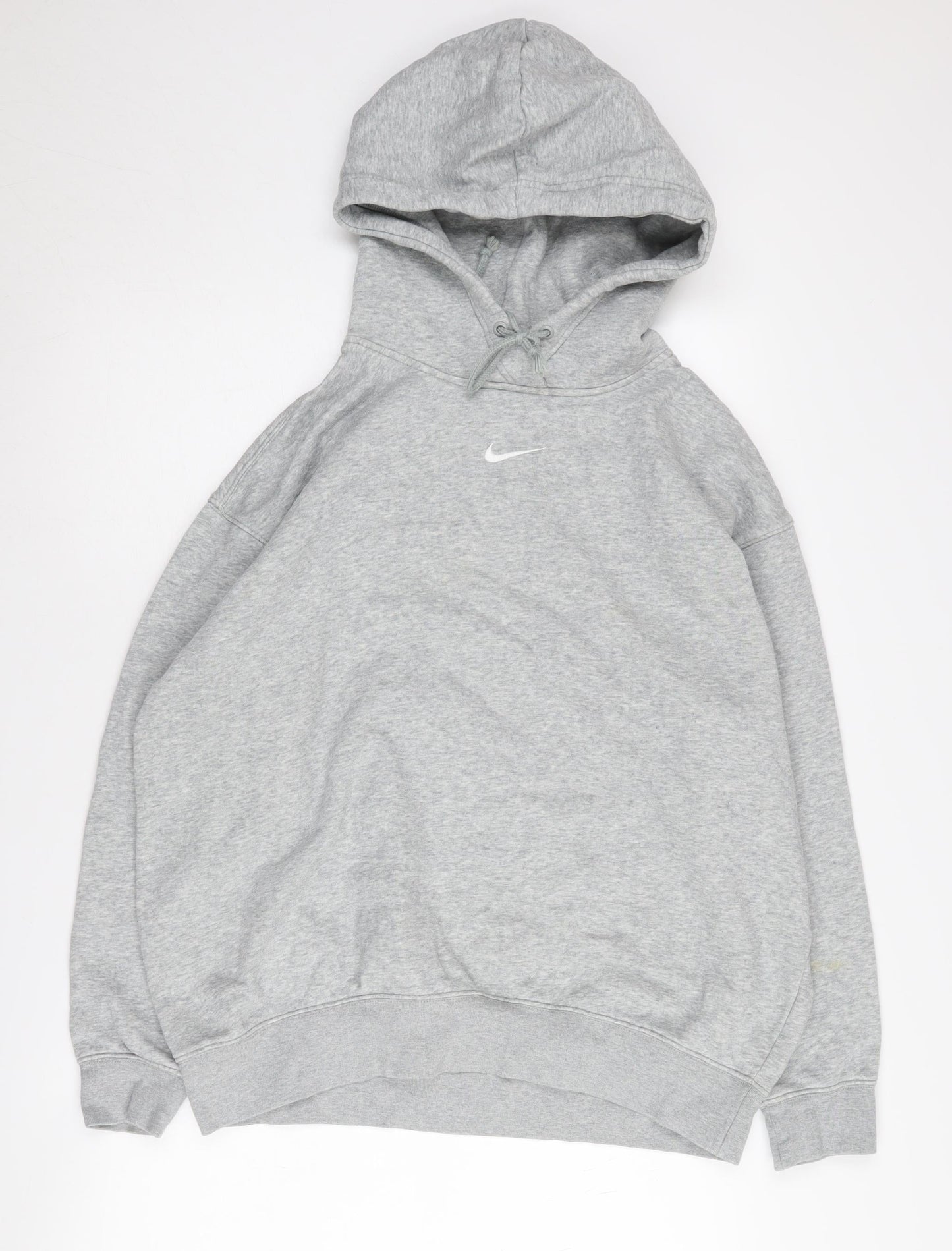 Mens UK Size S Nike Grey Pullover Hoodie