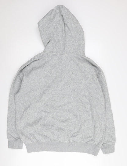 Mens UK Size S Nike Grey Pullover Hoodie