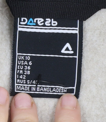 Dare 2b Women's Beige Hooded Jacket Size 10