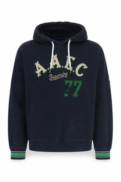 Mens UK Size M Superdry Black Pullover Hoodie