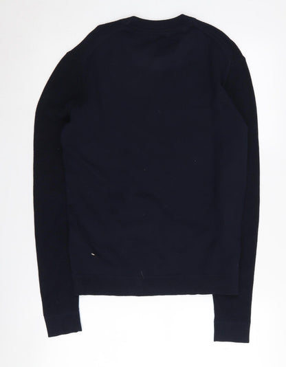 Unisex Adults UK Size M Ted Baker Black Pullover Jumper