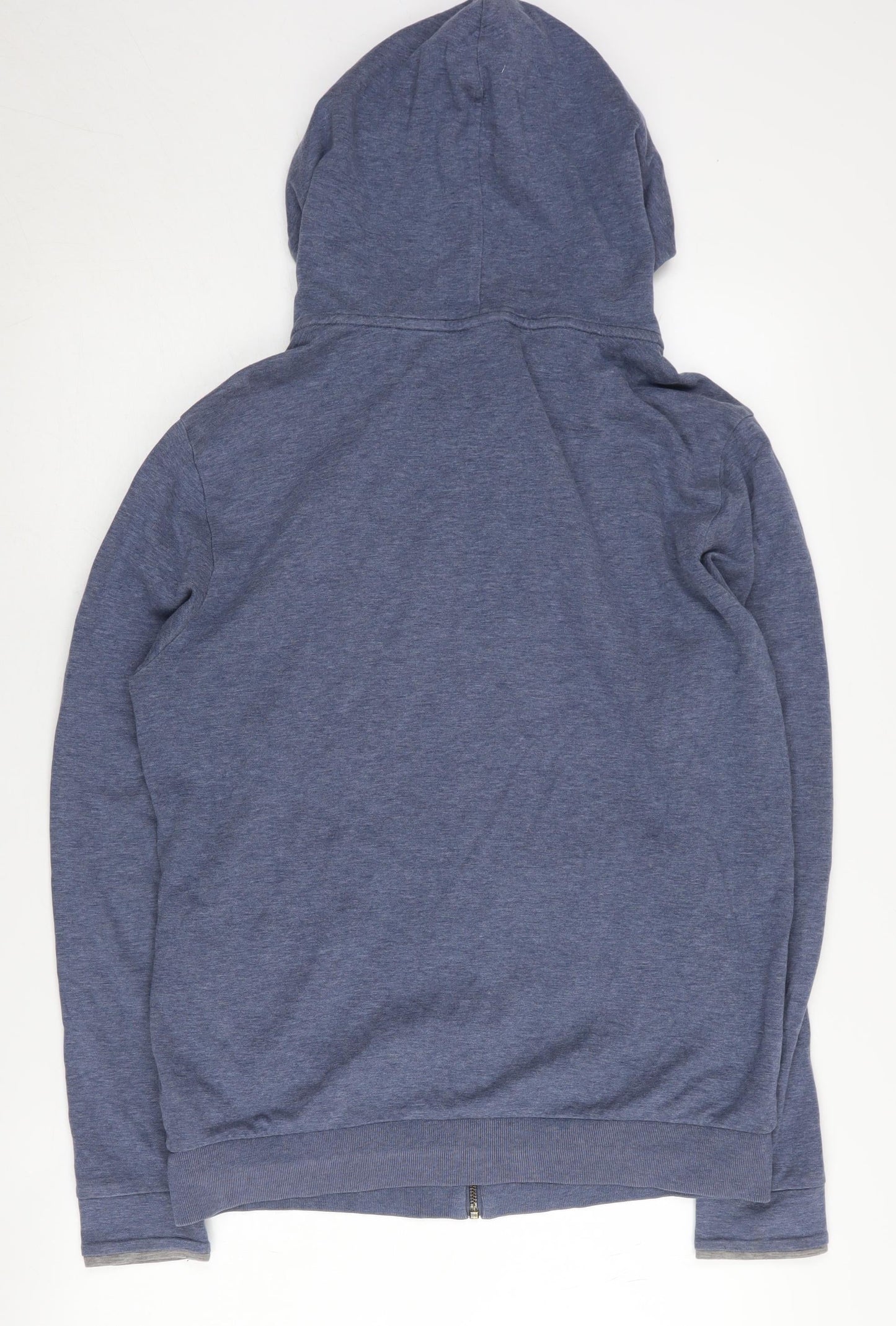 Mens UK Size S HUGO BOSS Blue Full Zip Hoodie