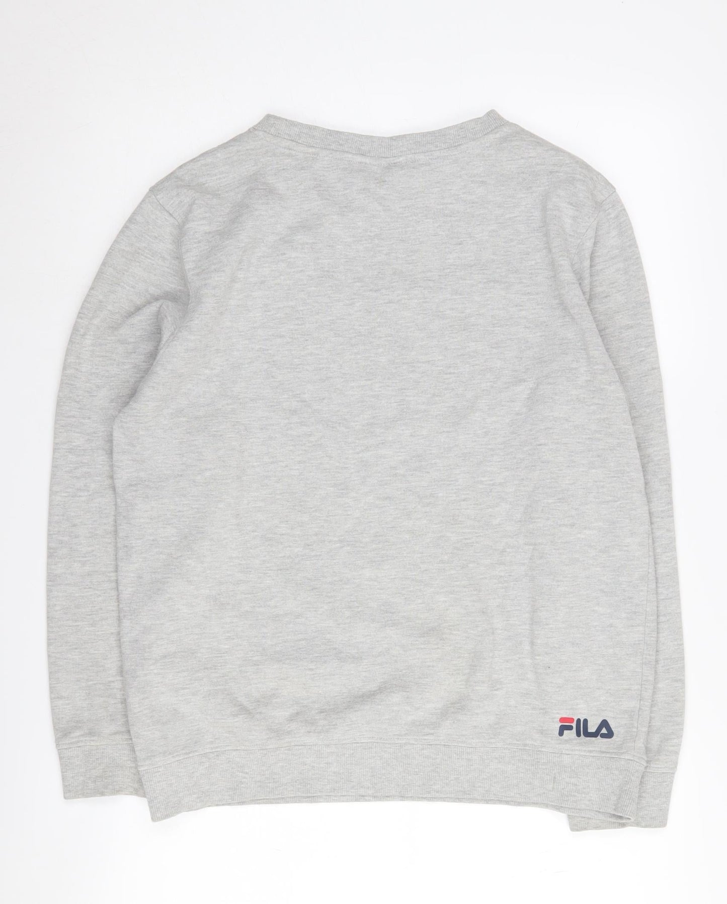 Fila Unisex Grey Logo Sweatshirt Pullover Size S