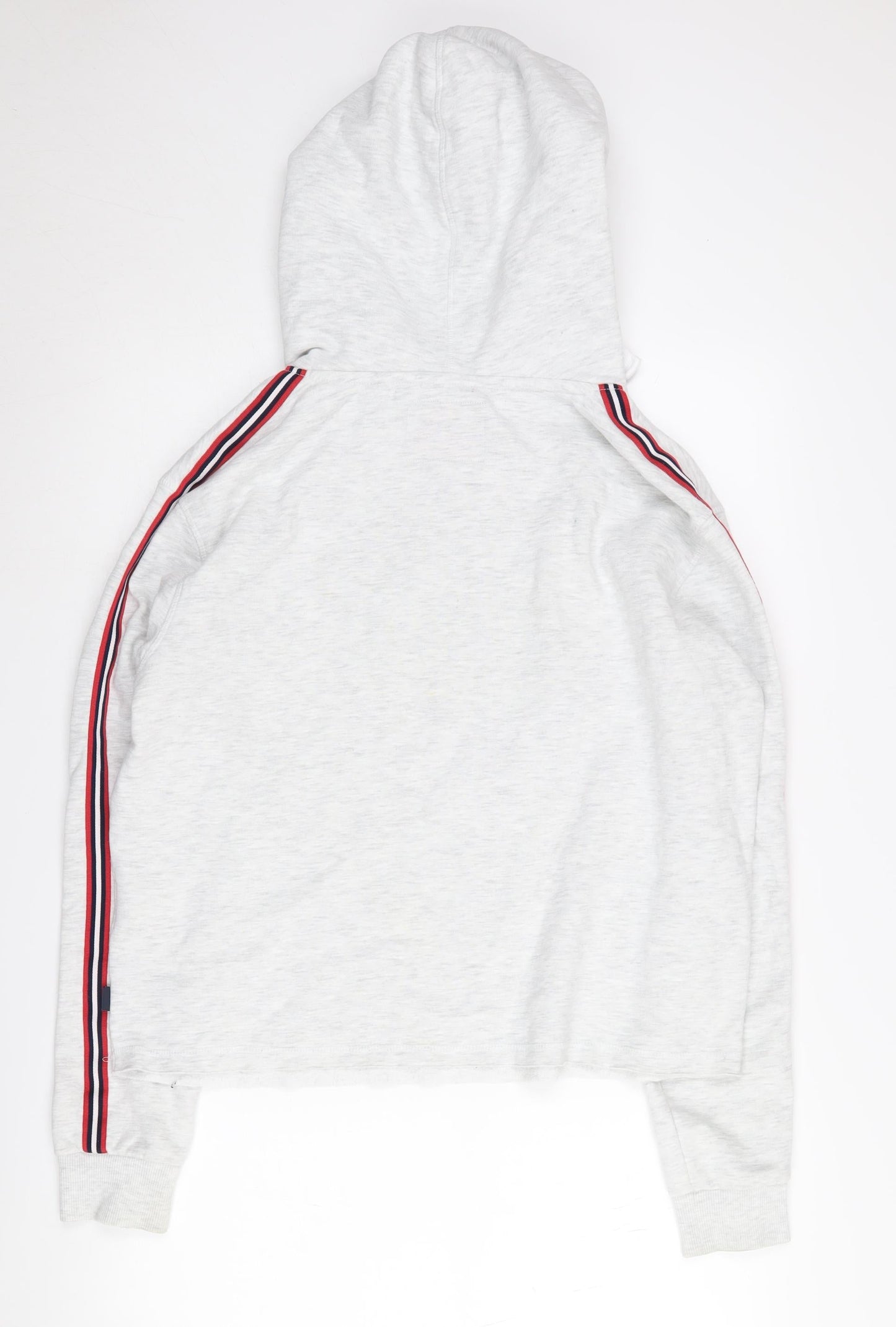 SuperDry Women's Grey Pullover Hoodie, Size 14