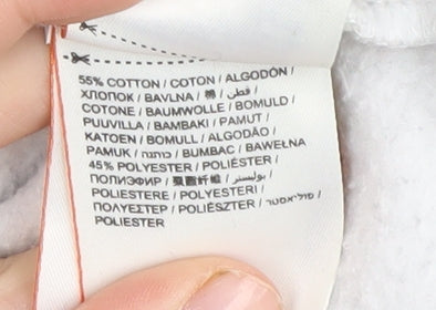 SuperDry Women's Grey Pullover Hoodie, Size 14