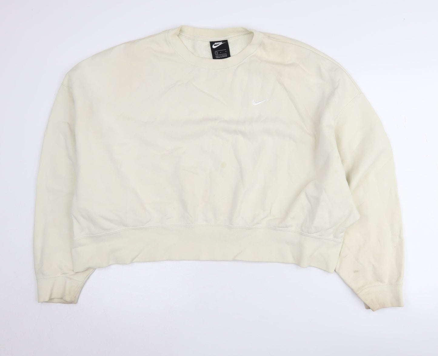 Nike Women's Ivory Pullover Sweatshirt - Size L