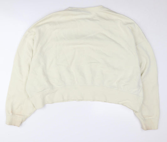Nike Women's Ivory Pullover Sweatshirt - Size L