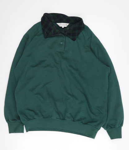 Country Collection Green Sweatshirt Unisex L