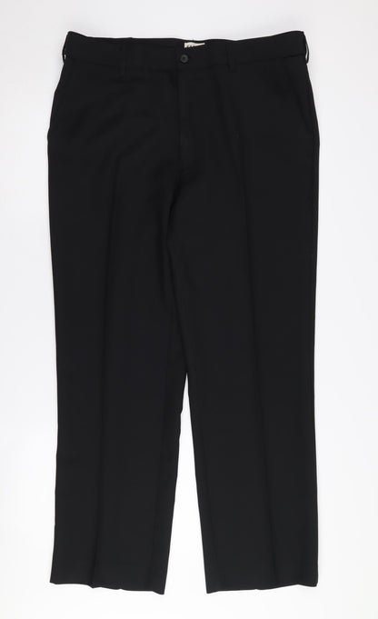 Farah Men's Black Classic Dress Pants Size 36